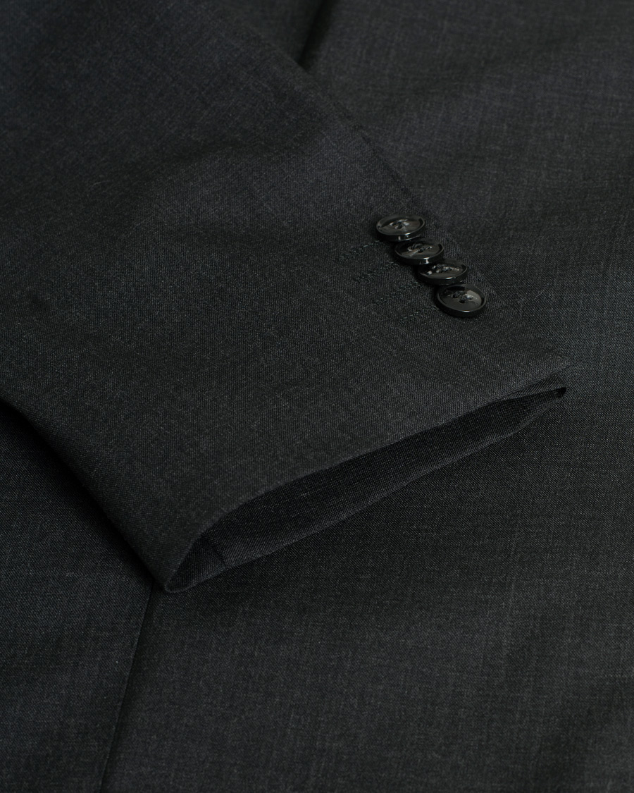 Herr | Oscar Jacobson Edmund Blazer Super 120's Wool Grey | Pre-owned | Oscar Jacobson Edmund Blazer Super 120's Wool Grey