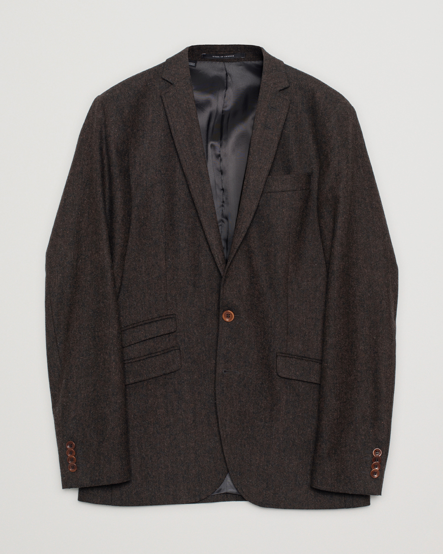 Herr | Tiger of Sweden Nedvin 13 Blazer Brown | Pre-owned | Tiger of Sweden Nedvin 13 Blazer Brown