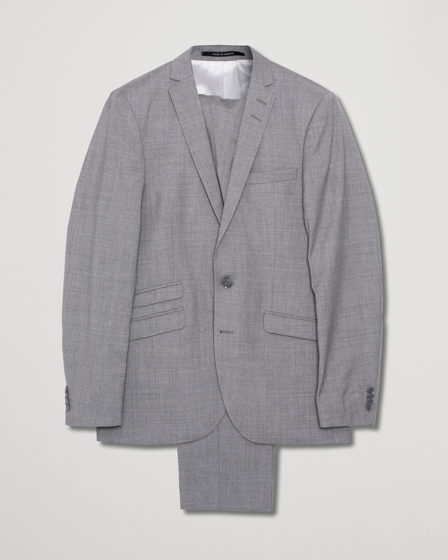 Herr | Tiger of Sweden Nedvin Suit Wool Light Grey | Pre-owned | Tiger of Sweden Nedvin Suit Wool Light Grey