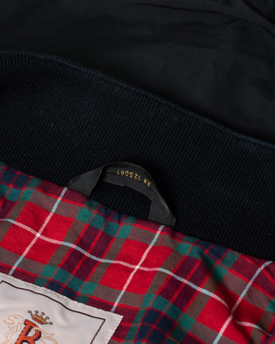 Herr | Baracuta G9 Original Harrington Jacket Dark Navy UK38 - EU48 | Pre-owned | Baracuta G9 Original Harrington Jacket Dark Navy UK38 - EU48