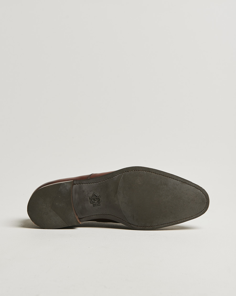 Herr | Edward Green Chelsea Oxford Dark Oak Calf | Pre-owned | Edward Green Chelsea Oxford Dark Oak Calf