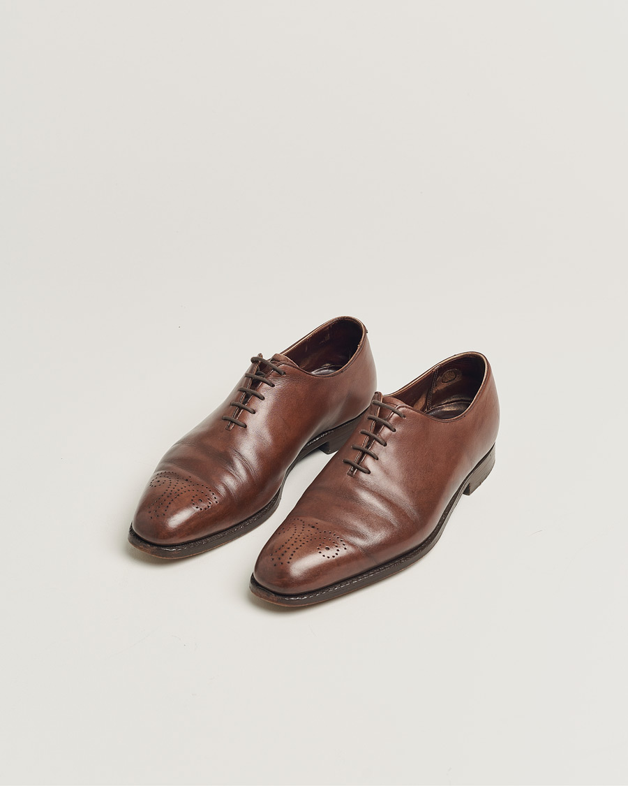 Herr | Crockett & Jones Weymouth Dark Brown Antique Calf UK7 - EU41 | Pre-owned | Crockett & Jones Weymouth Dark Brown Antique Calf UK7 - EU41