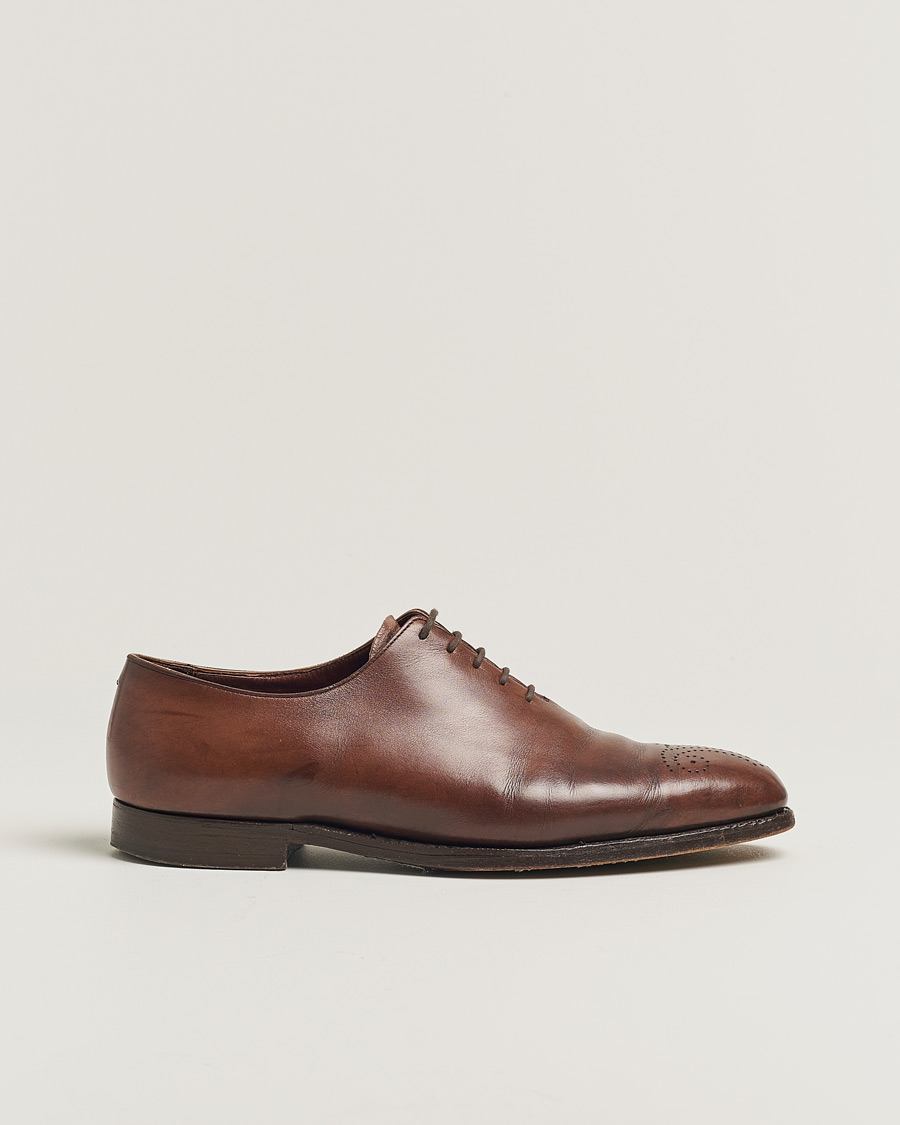 Herr | Crockett & Jones Weymouth Dark Brown Antique Calf UK7 - EU41 | Pre-owned | Crockett & Jones Weymouth Dark Brown Antique Calf UK7 - EU41