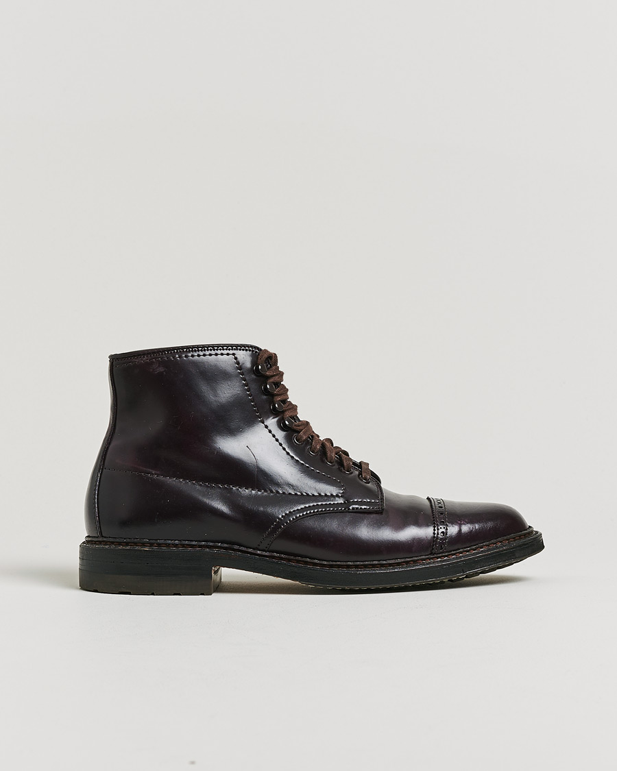 Herr | Pre-owned Randsydda skor | Pre-owned | Alden M1807 Boot Burgundy Shell Cordovan US9,5 - EU41