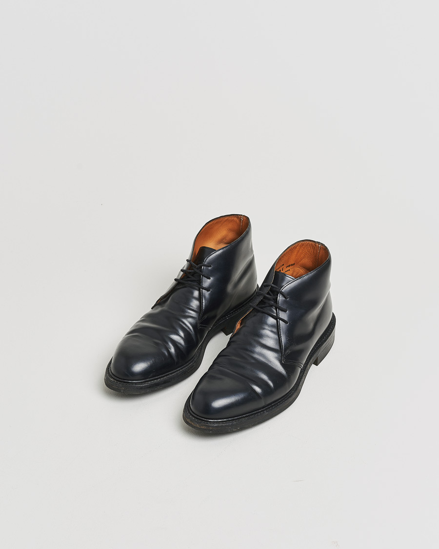 Herr | Pre-owned Randsydda skor | Pre-owned | Crockett & Jones Chepstow Chukka Black Calf UK8,5 - EU42,5