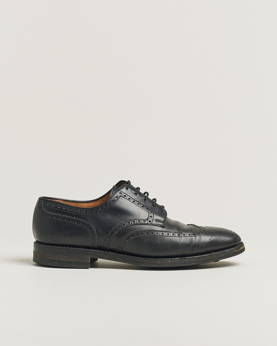 Herr | Pre-owned Skor | Pre-owned | Crockett & Jones Swansea Brogue Black UK8,5 - EU42,5