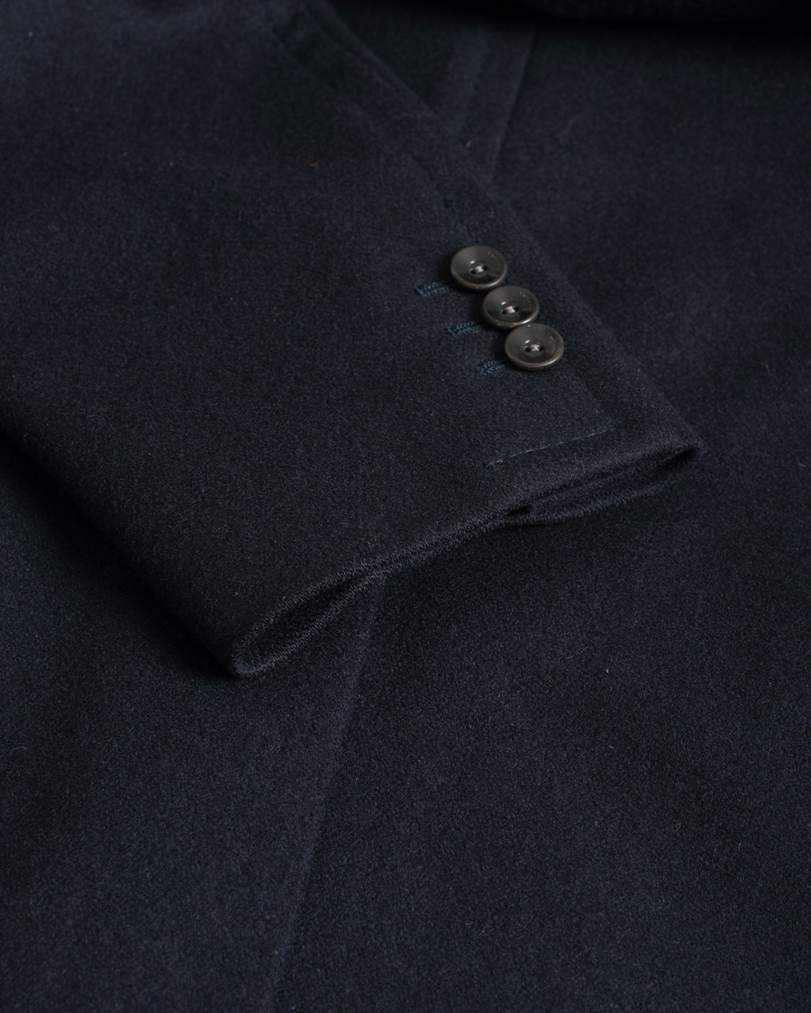 Herr |  | Pre-owned | Boglioli Dover Wool Coat Navy 50