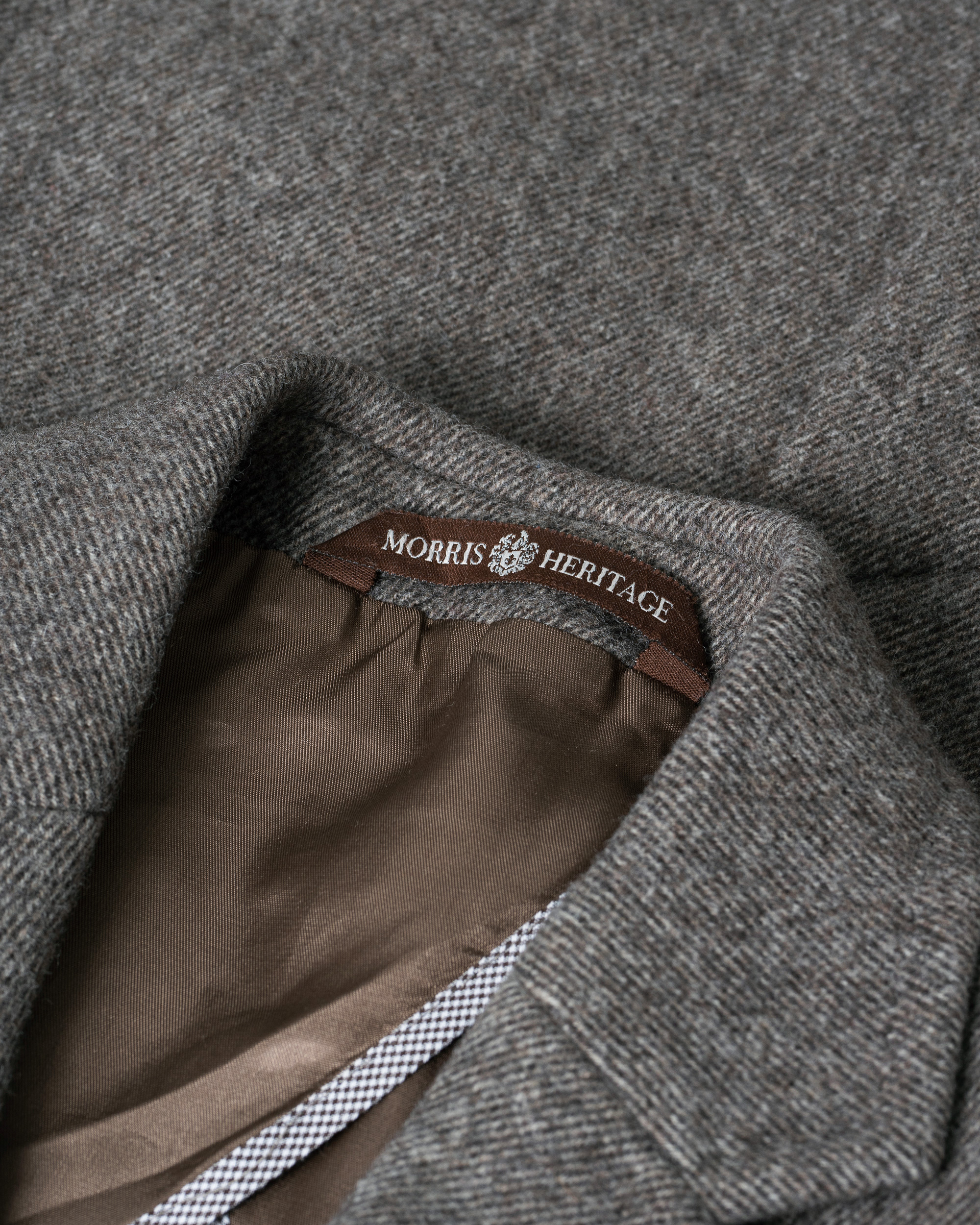 Herr | Morris Heritage George Double Face Coat Brown 46 | Pre-owned | Morris Heritage George Double Face Coat Brown 46