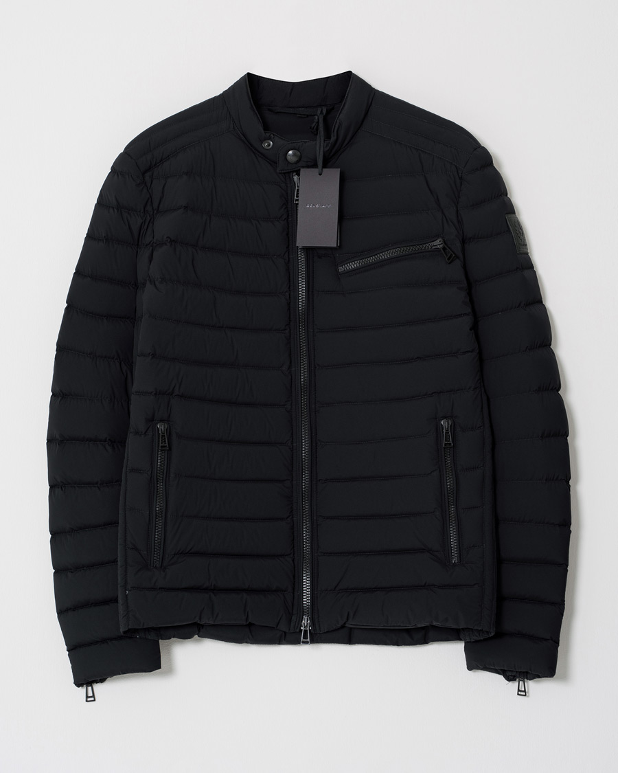 Herr | Belstaff Tamworth Stretch Down Jacket Black 46 | Pre-owned | Belstaff Tamworth Stretch Down Jacket Black 46