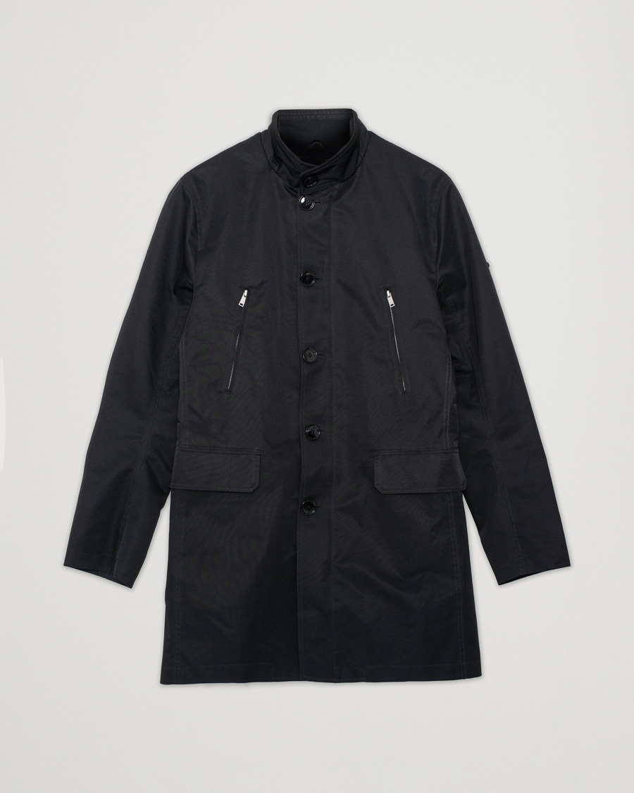 Herr | J.Lindeberg Gavin 52 Peach Poly Coat Black | Pre-owned | J.Lindeberg Gavin 52 Peach Poly Coat Black