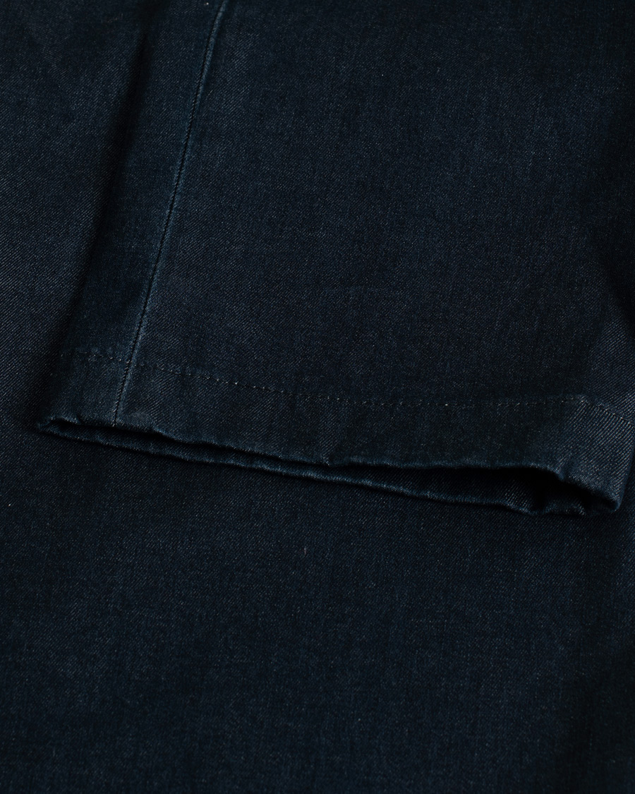 Herr | Pre-owned Byxor | Pre-owned | Incotex Slim Fit Denim Stretch Chino Dark Indigo