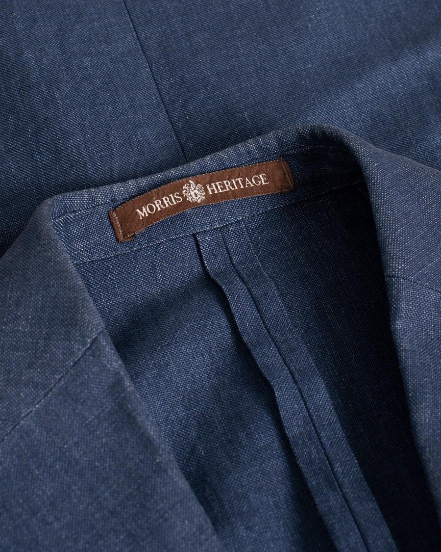 Herr | Morris Heritage Edward Oxford Blazer Navy | Pre-owned | Morris Heritage Edward Oxford Blazer Navy