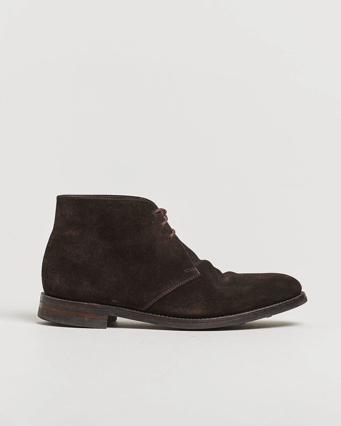 Herr | Pre-owned Randsydda skor | Pre-owned | Loake 1880 Pimlico Chukka Boot Dark Brown Suede UK10 - EU44