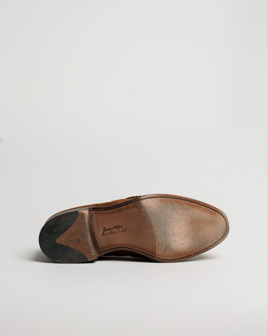 Herr | Care of Carl Pre-owned | Pre-owned | Loake 1880 MTO Temple Loafer Polo Suede