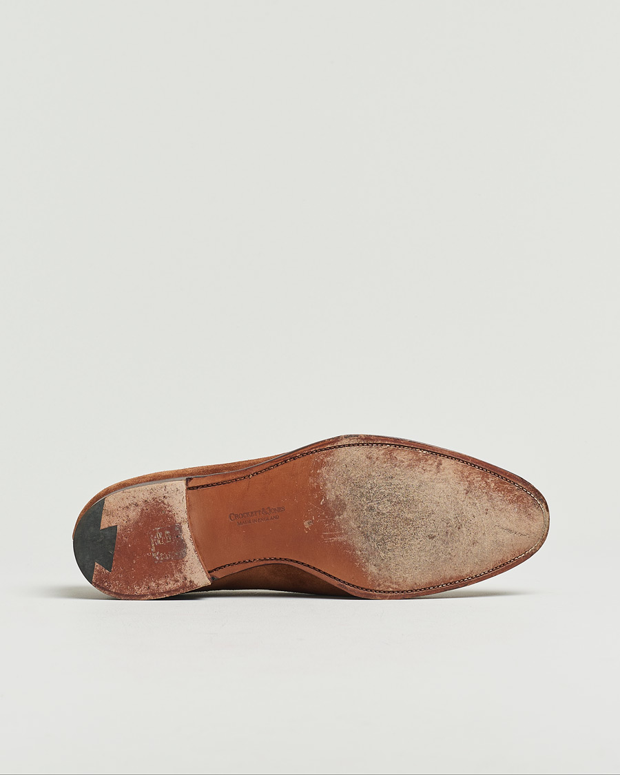 Herr | Crockett & Jones Kensington 2 Loafer Snuff Suede UK9 - EU43 | Pre-owned | Crockett & Jones Kensington 2 Loafer Snuff Suede UK9 - EU43