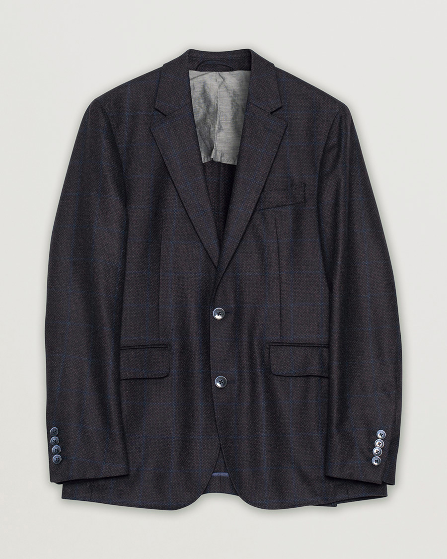 Herr | Pre-owned Kavajer | Pre-owned | Hackett Flannel Birdseye Blazer UK38 - EU48