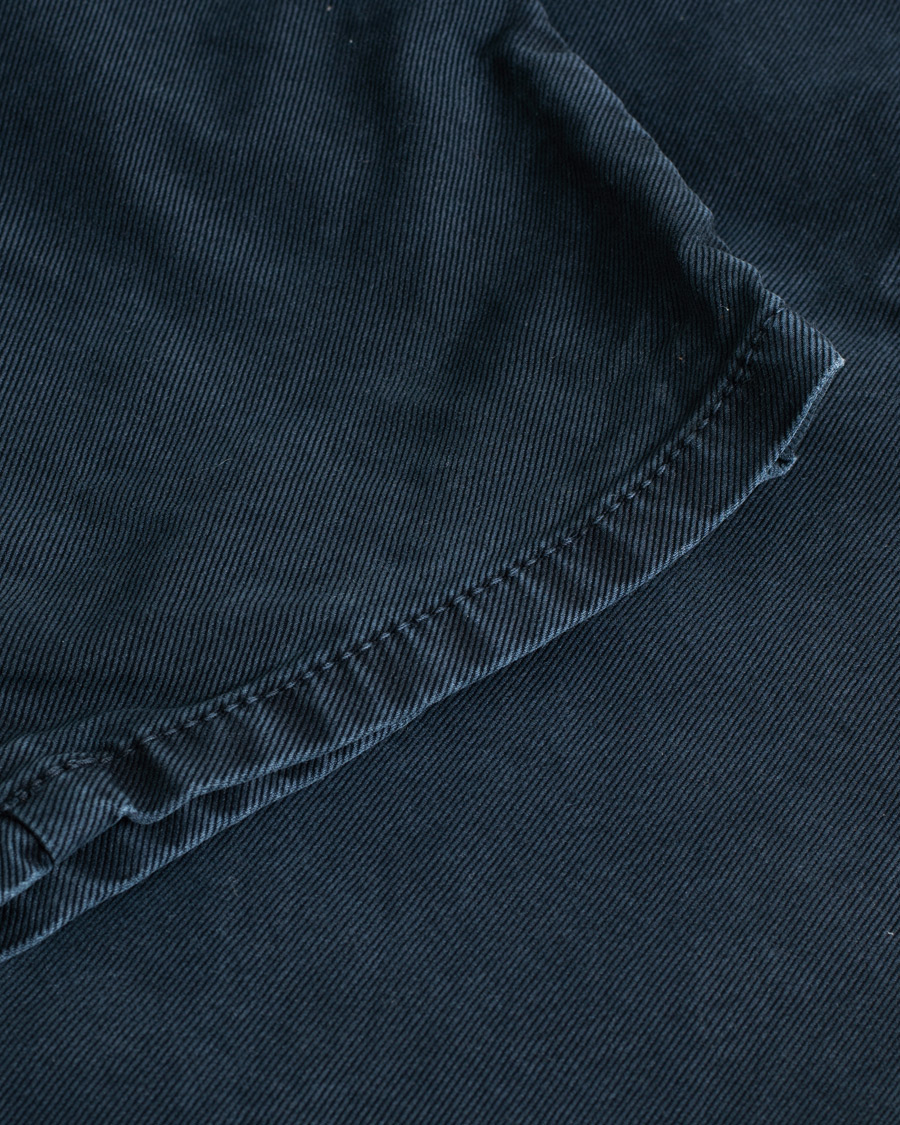 Herr | Pre-owned Byxor | Pre-owned | Incotex Slim Fit Garment Dyed Washed Chino Navy