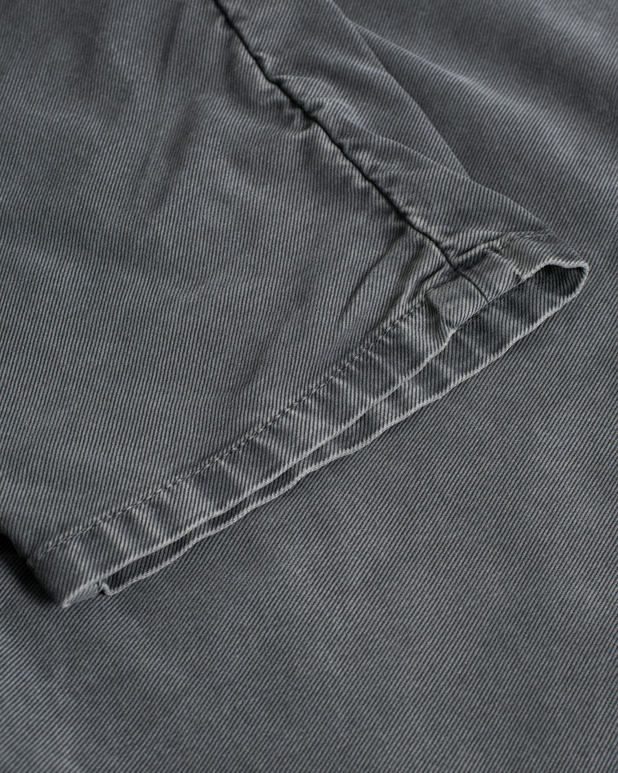 Herr | Incotex Slim Fit Garment Dyed Washed Chino Dark Grey W34 | Pre-owned | Incotex Slim Fit Garment Dyed Washed Chino Dark Grey W34