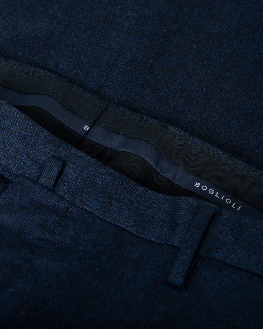 Herr | Care of Carl Pre-owned | Pre-owned | Boglioli Wool K Jacket Suit Dark Navy