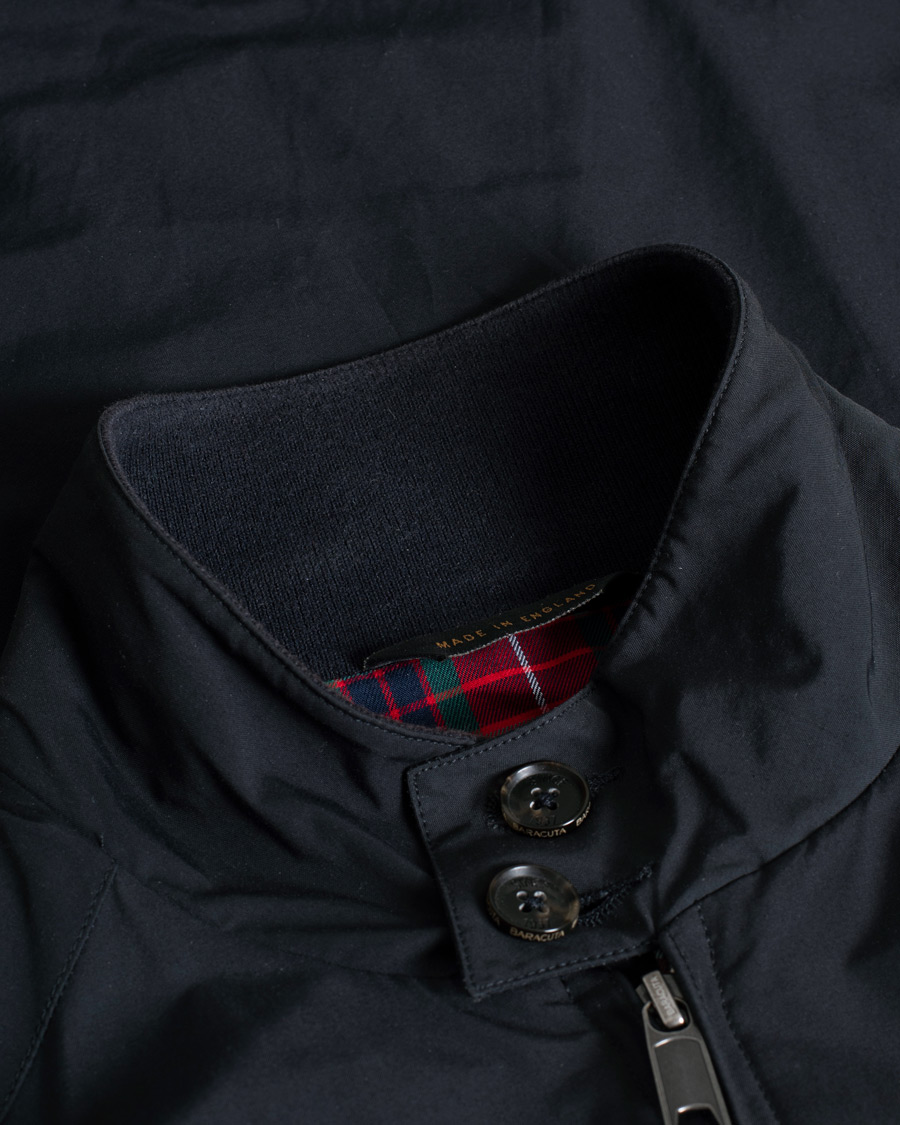 Herr | Baracuta G9 Original Harrington Jacket Dark Navy | Pre-owned | Baracuta G9 Original Harrington Jacket Dark Navy