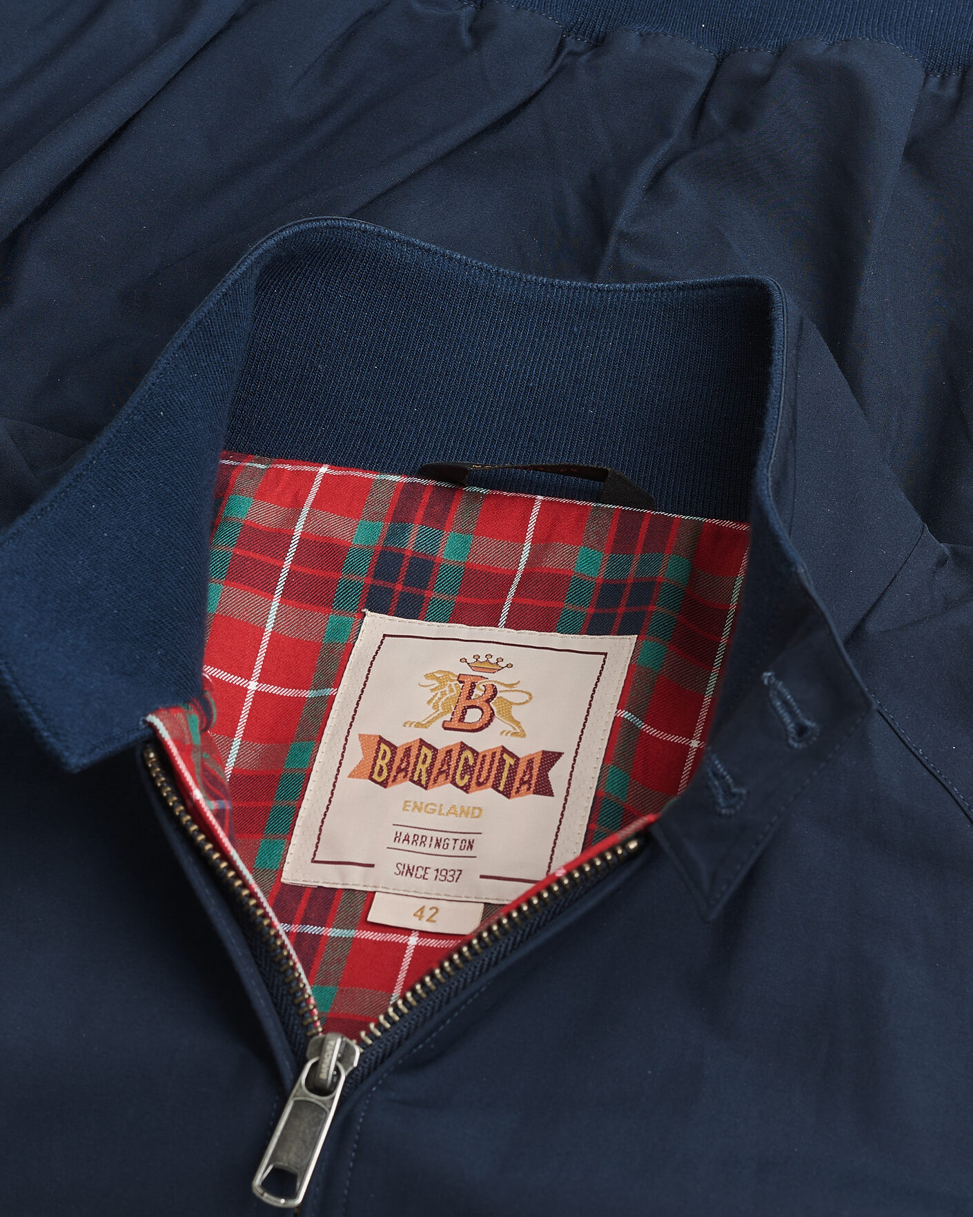 Herr | Pre-owned Jackor | Pre-owned | Baracuta G9 Original Harrington Jacket Dark Navy UK42 - EU52