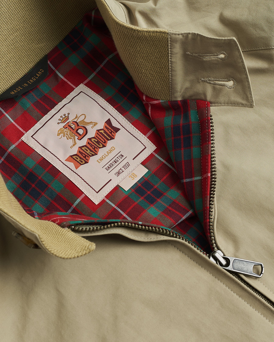 Herr | Pre-owned Jackor | Pre-owned | Baracuta G9 Original Harrington Jacket Natural UK38 - EU48
