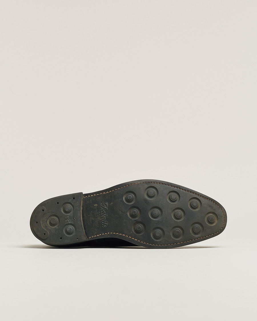 Herr | Loake 1880 Aldwych Single Dainite Oxford Black Calf | Pre-owned | Loake 1880 Aldwych Single Dainite Oxford Black Calf