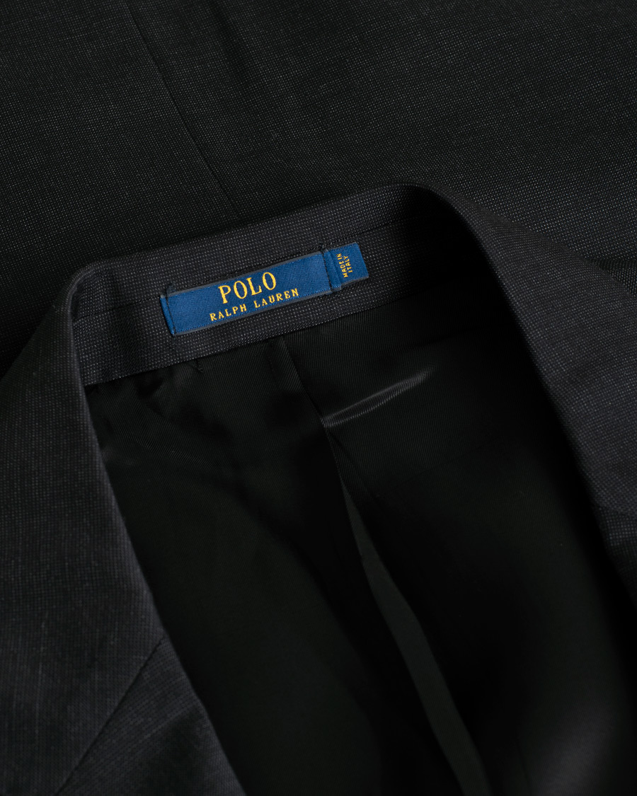 Herr | Polo Ralph Lauren Clothing Connery Peak Lapel Wool Suit Grey 50 | Pre-owned | Polo Ralph Lauren Clothing Connery Peak Lapel Wool Suit Grey 50