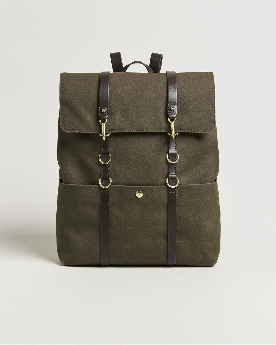Herr | Pre-owned Accessoarer | Pre-owned | Mismo M/S Nylon Backpack Army/Dark Brown