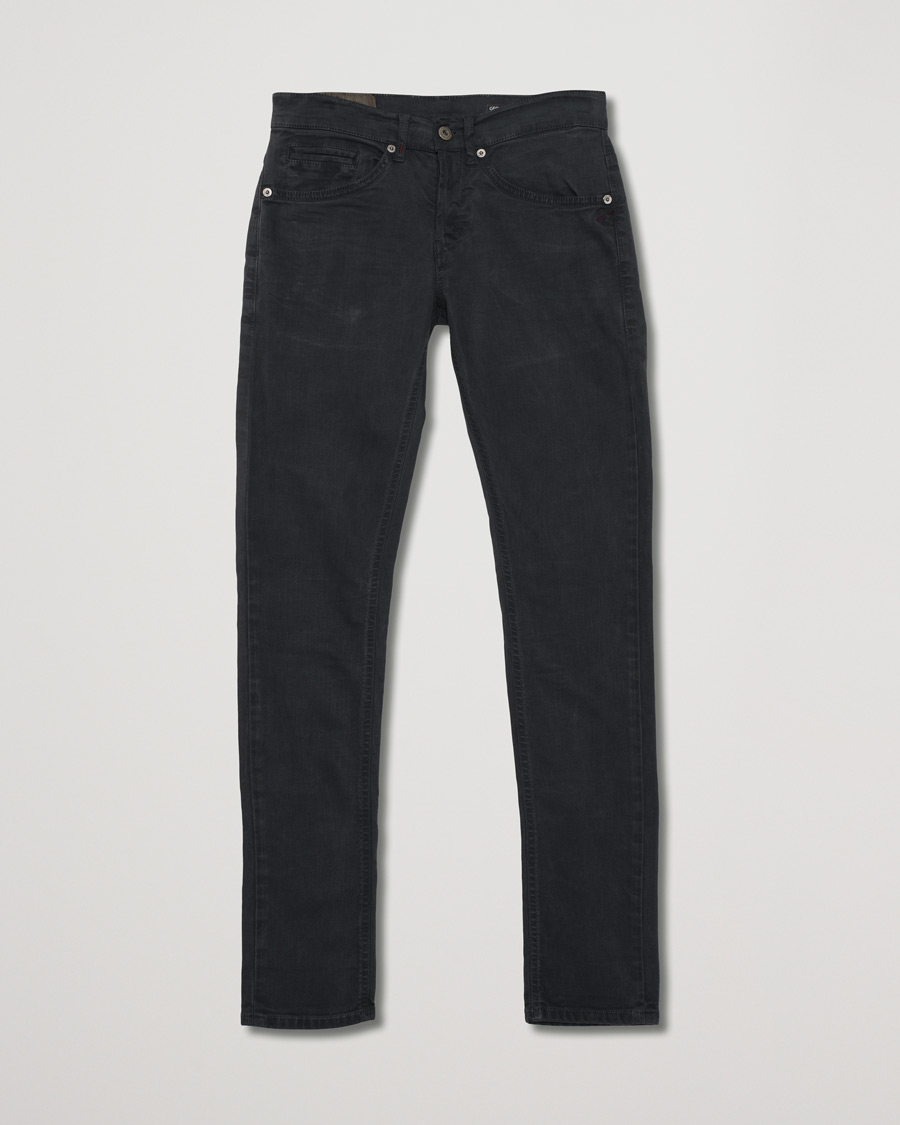Herr | Dondup George 5-Pocket Washed Black | Pre-owned | Dondup George 5-Pocket Washed Black