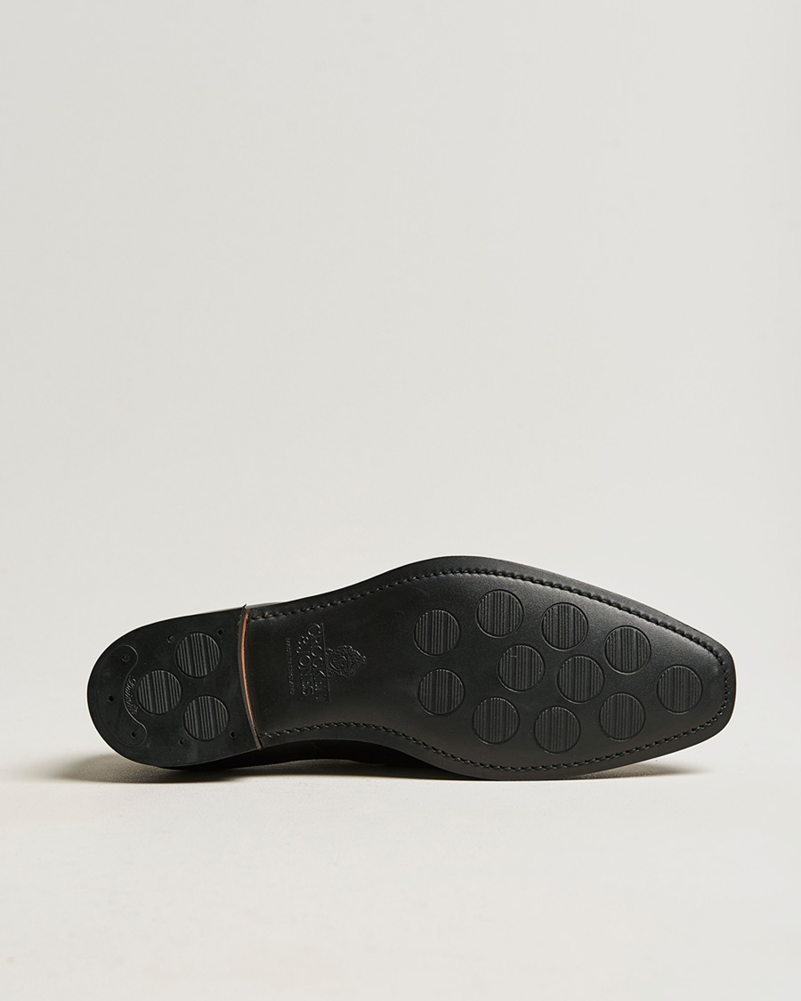 Herr | Pre-owned Randsydda skor | Pre-owned | Crockett & Jones Hallam Oxford City Sole E Black Calf UK6 - EU40