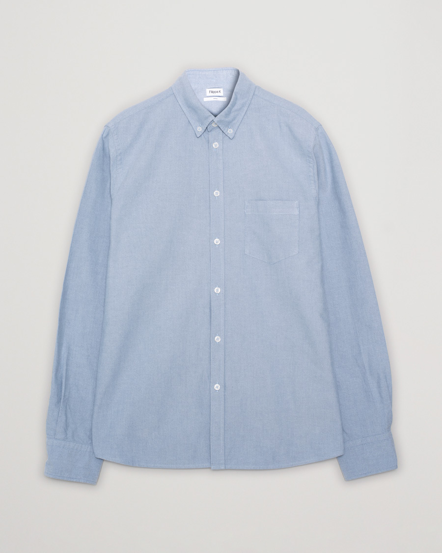 Herr | Filippa K Paul Oxford Shirt Blue S | Pre-owned | Filippa K Paul Oxford Shirt Blue S