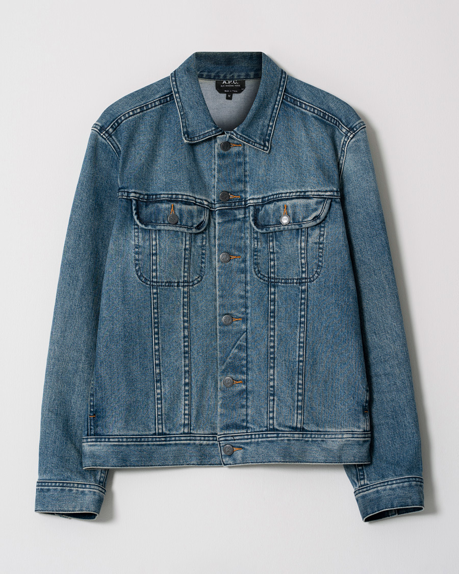 Herr | A.P.C. Jeans Jacket Indigo M | Pre-owned | A.P.C. Jeans Jacket Indigo M