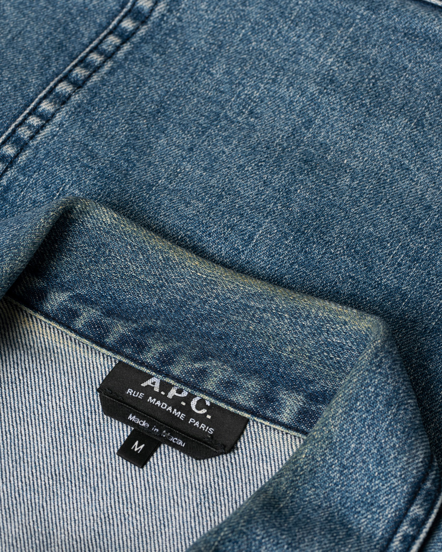 Herr | A.P.C. Jeans Jacket Indigo M | Pre-owned | A.P.C. Jeans Jacket Indigo M