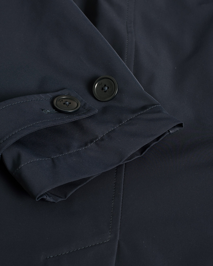 Herr | Pre-owned Jackor | Pre-owned | Fay JFK Travel Raincoat  Navy