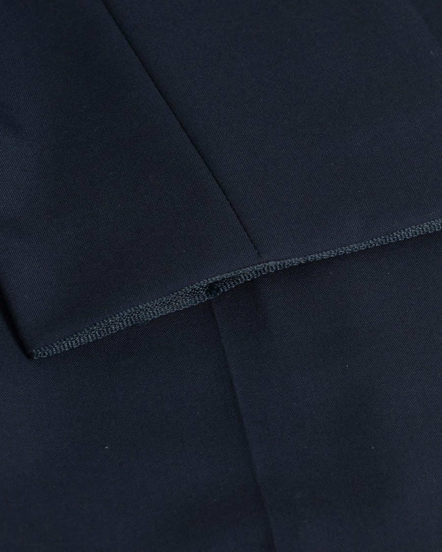 Herr |  | Pre-owned | Oscar Jacobson Damien Wool Barberis Super 120 Trousers Blue