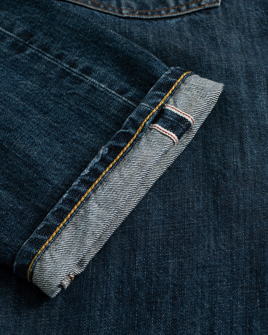 Herr | Pre-owned | Pre-owned | C.O.F. Studio M3 Regular Tapered Fit Selvedge Jeans 3 Months Blue