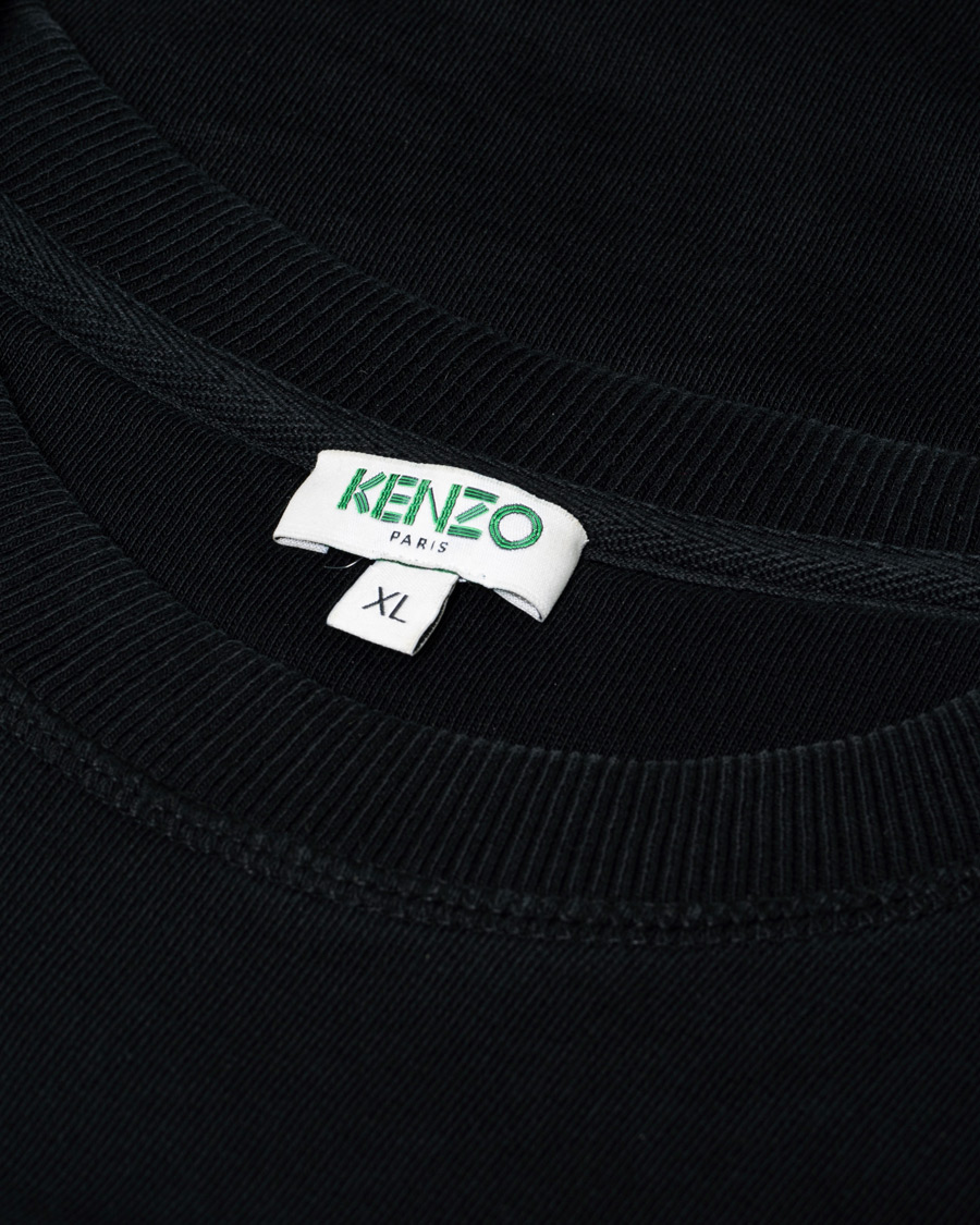 Herr | KENZO Tiger Classic Sweatshirt Black XL | Pre-owned | KENZO Tiger Classic Sweatshirt Black XL