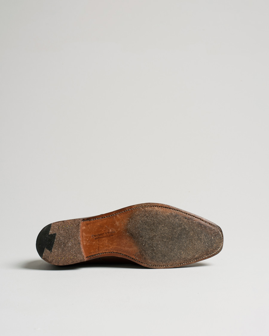 Herr | Crockett & Jones Lowndes Monkstrap City Sole Dark Brown Calf UK6,5 - EU40,5 | Pre-owned | Crockett & Jones Lowndes Monkstrap City Sole Dark Brown Calf UK6,5 - EU40,5
