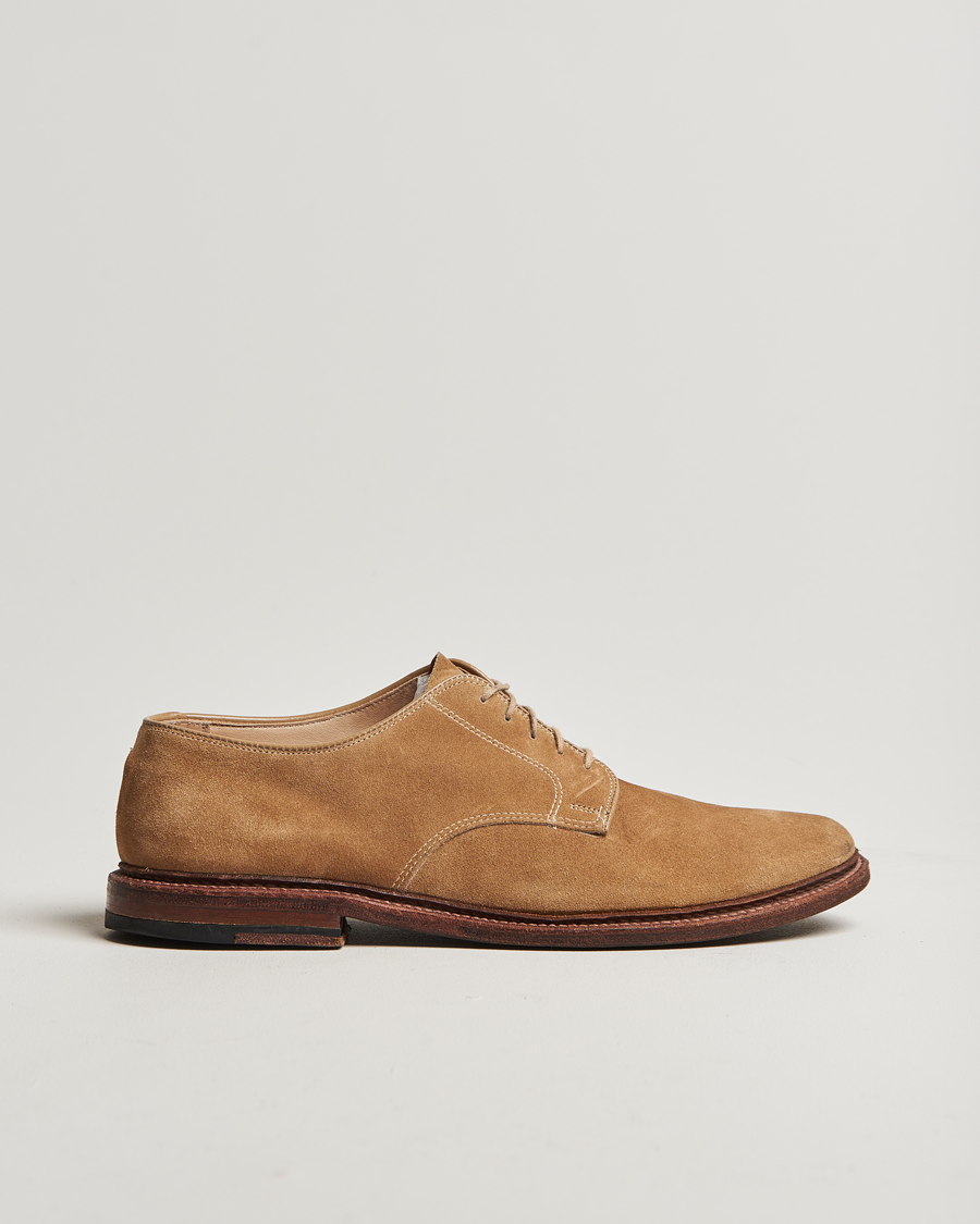 Herr | Alden Derby Sand Suede US10 - EU44 | Pre-owned | Alden Derby Sand Suede US10 - EU44