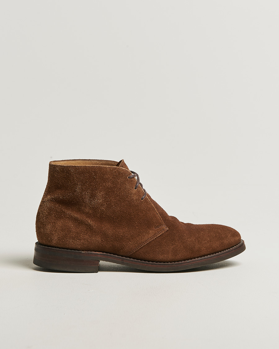 Herr | Pre-owned Randsydda skor | Pre-owned | Loake 1880 Kempton Chukka Boot Brown Suede UK7,5 - EU41,5