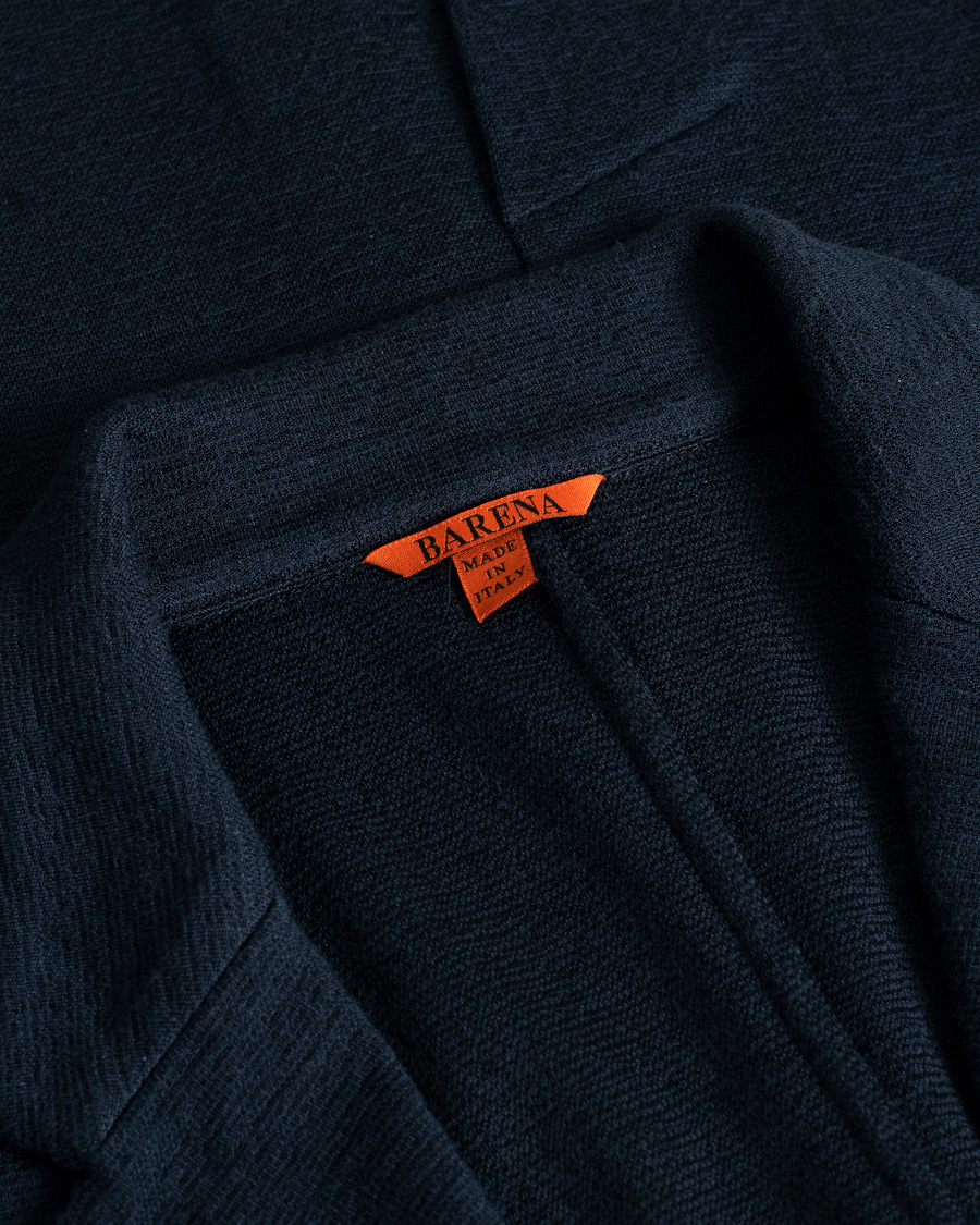 Herr | Barena Torceo Mesola Jersey Blazer Navy | Pre-owned | Barena Torceo Mesola Jersey Blazer Navy
