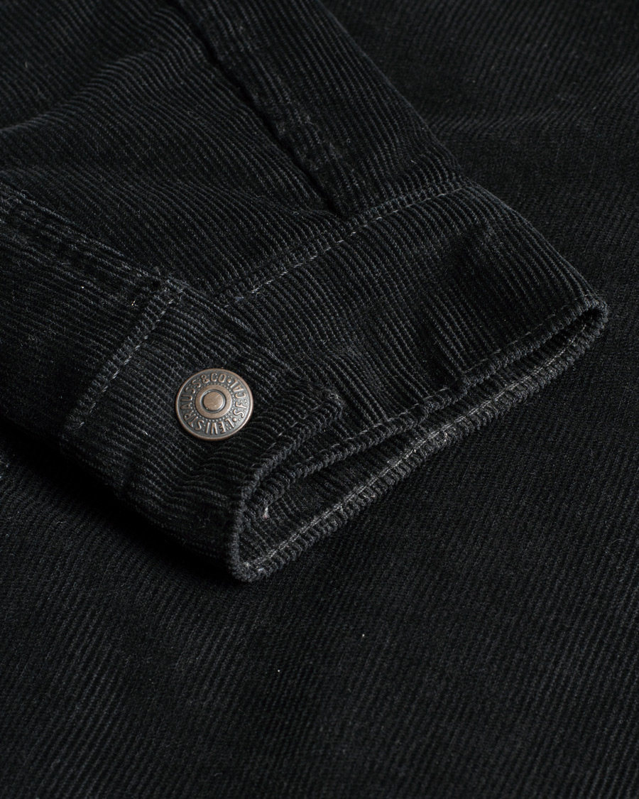 Herr | Pre-owned Jackor | Pre-owned | Levi's Type III Sherpa Corduroy Trucker Black