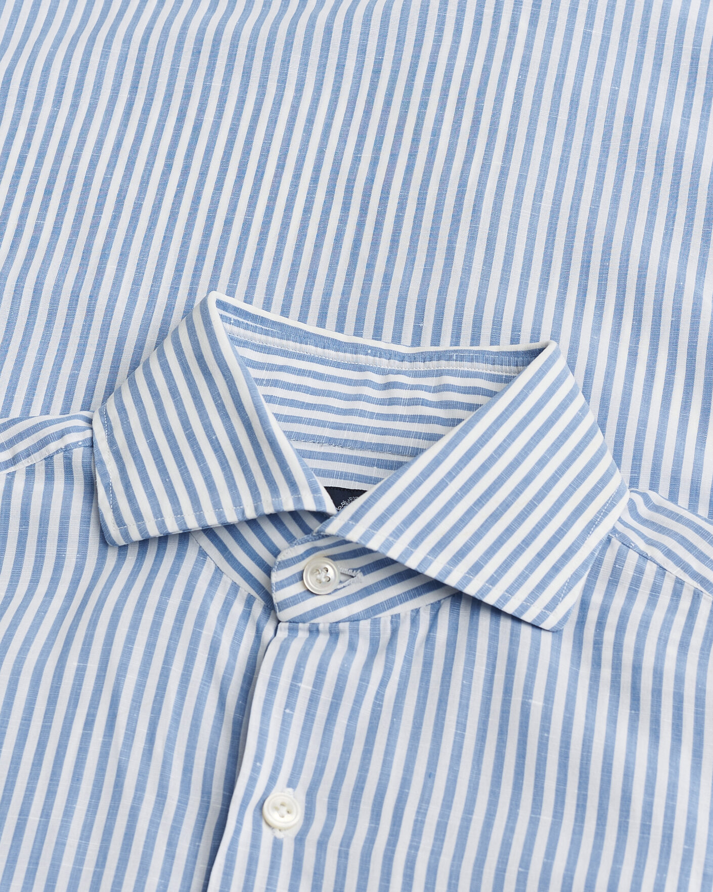 Herr | Pre-owned Skjortor | Pre-owned | Finamore Napoli Slim Fit Shirt Blue Stripe 38 - S