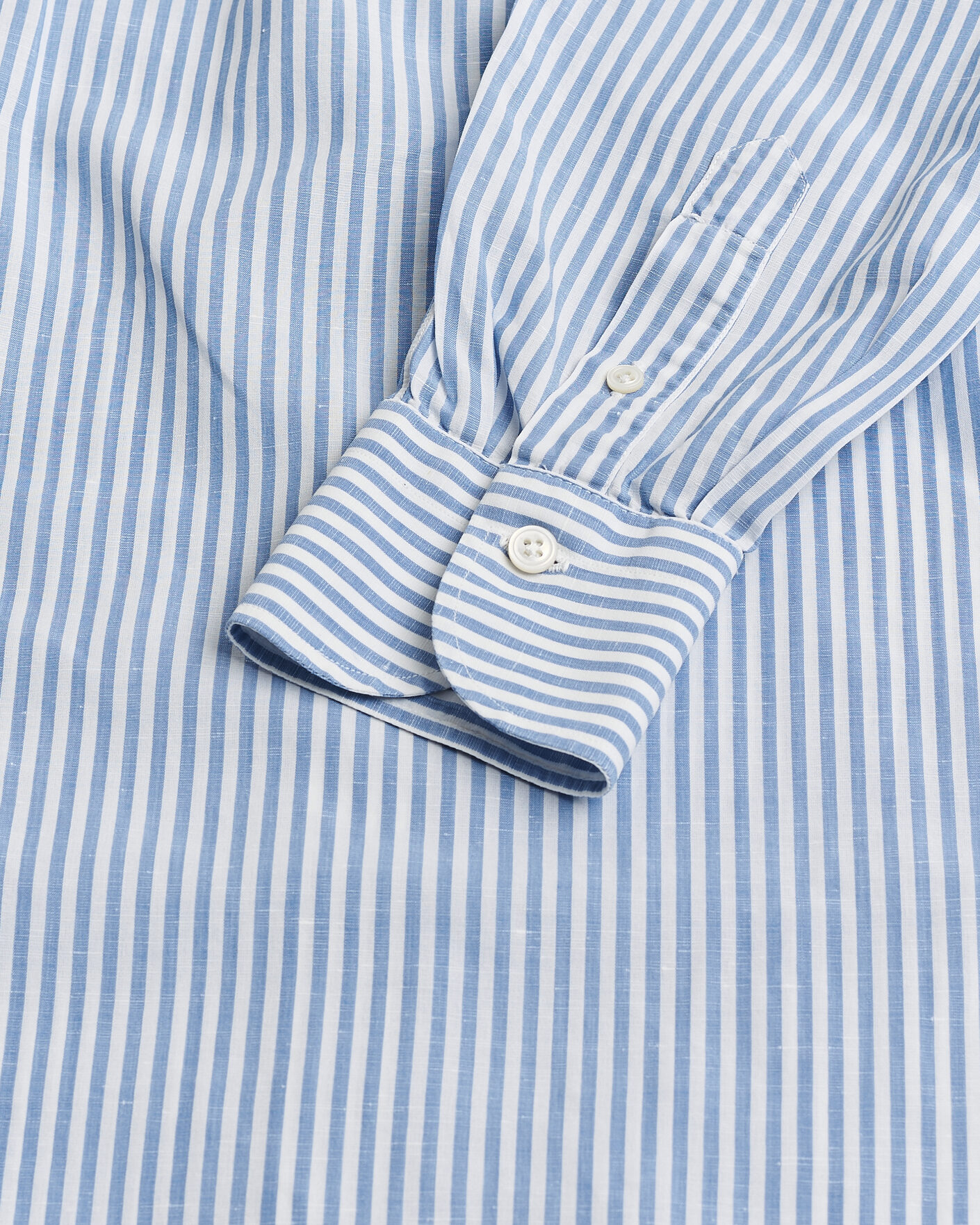 Herr | Pre-owned Skjortor | Pre-owned | Finamore Napoli Slim Fit Shirt Blue Stripe 38 - S