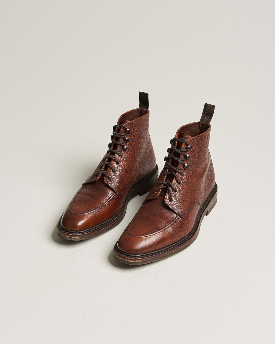 Loake anglesey oxblood grain sales