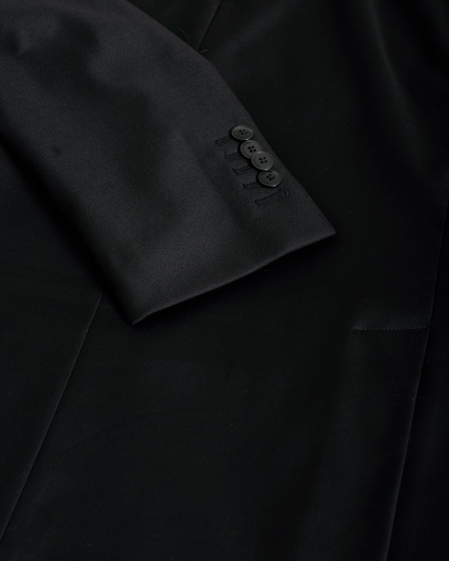 Herr | Morris Heritage Loro Piana Wool Blazer Black 54 | Pre-owned | Morris Heritage Loro Piana Wool Blazer Black 54