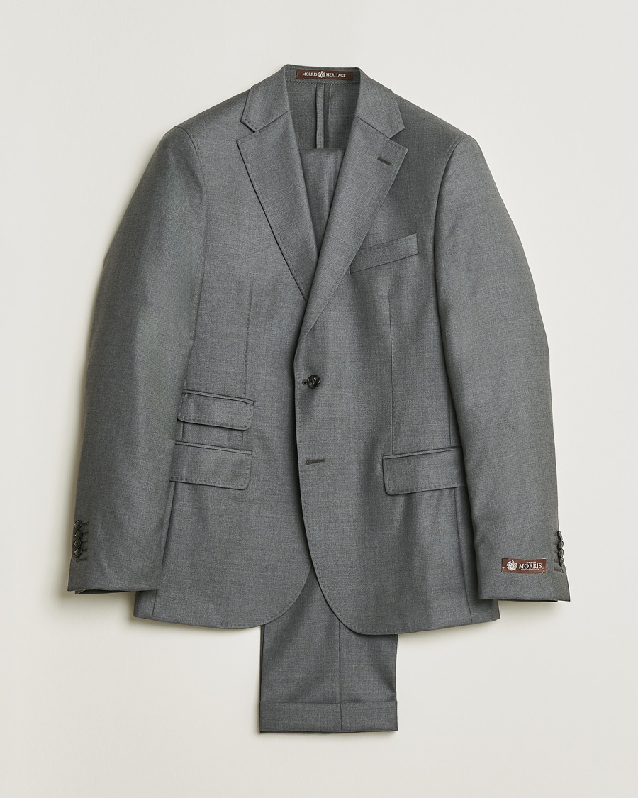 Herr | Pre-owned Kostymer | Pre-owned | Morris Heritage Wool Suit Grey 50