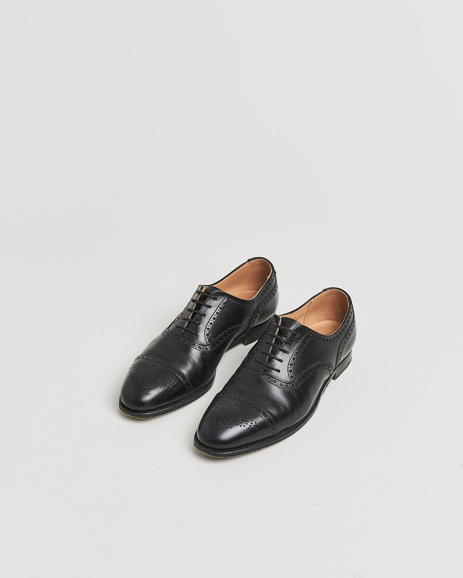 Herr | Pre-owned Randsydda skor | Pre-owned | Crockett & Jones Westfield Black Calf UK6,5 - EU40,5