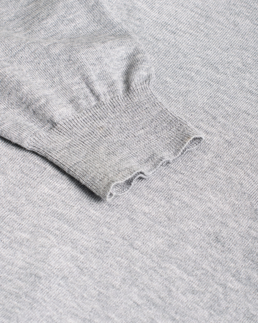 Herr | Stenströms Merino Zegna Knitted Cardigan Light Grey | Pre-owned | Stenströms Merino Zegna Knitted Cardigan Light Grey